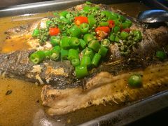 -探鱼·鲜青椒爽麻烤鱼(西南商都店)