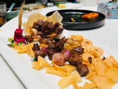 蒜香生煎雪花牛肉粒-悦江(梅奔中心店)