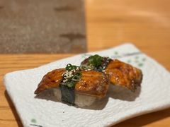 烧三文鱼皮寿司-爱米粒家