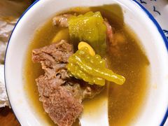 驴腩苦瓜黄豆汤-原汁原味驴庄(长岭村店)