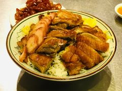 烧鹅拼叉烧饭-吾家香港烧腊专门店