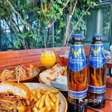 秋日必去的室外餐厅🍹午后庭院里喝酒好惬意