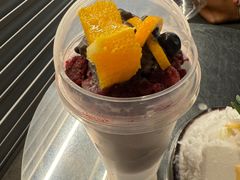 手炒黑金莓桑冰-喜茶(深圳万象城黑金店)
