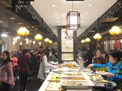 自助取餐区-清心素食自助餐厅(夫子庙店)