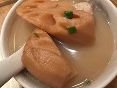 铫子煨排骨粉藕汤-清水亭湖北菜(大屯DT51店)
