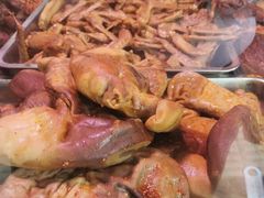 老店卤味展示-土门八珍烤鸡腊味店(土门老店)