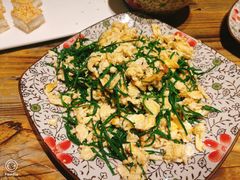 沙葱炒鸡蛋-格日勒阿妈蒙古厨房(大召店)