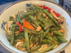 豆角丝炒肉拌转百刀-日上三甘(三里屯店)