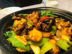 生啫三黄鸡煲-粤秀小厨·广式早茶(辽宁路店)