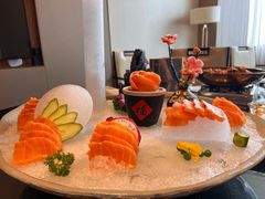 三文鱼刺身-襄阳绿地铂骊酒店-品珍轩中餐厅