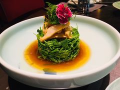 龙须菜拌鲜鲍-西安凯悦酒店·湖畔中餐厅