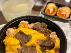 至尊滑蛋三拼饭-有章牛杂(石厦店)