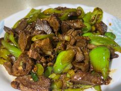 尖椒护心肉-老健康贾姨原味馆
