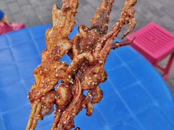 胖哥铁板鱿鱼 鸭肠