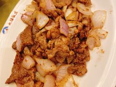 葱爆羊肉-北疆饭店(吴江店)