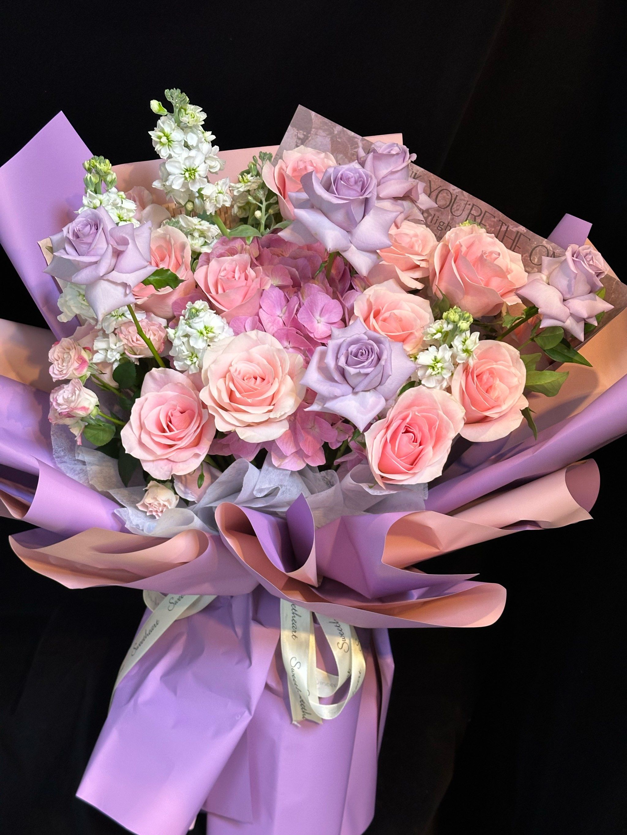 甜蜜花束好心情