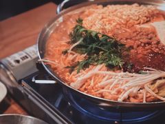 部队火锅-富乐满韩国正宗炸鸡韩国料理(虹泉路店)