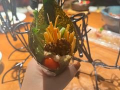 露雨飘香素手卷-菩提素素食餐厅(晶郦馆店)