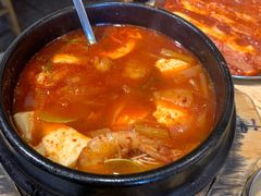 海鲜嫩豆腐汤-姜虎东白丁烤肉(恒隆广场店)