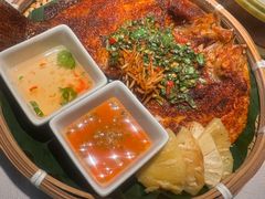 傣家香茅草烤罗非鱼-云腾食府·云南菜