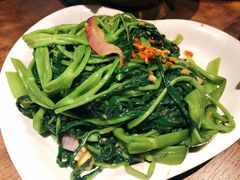 马拉盏炒通菜-大头虾越式风味餐厅(光明广场店)