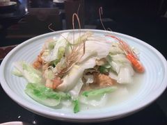 腐皮青菜-老头儿油爆虾·知味杭州(爱琴海购物中心)