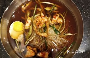 Sweet and Sour Korean Cold Noodles