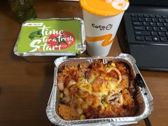 西班牙风情虾虾焗饭-必胜客(东营万达店)