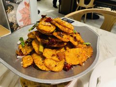 干锅土豆片-茅庐川菜(青岛凯德店)