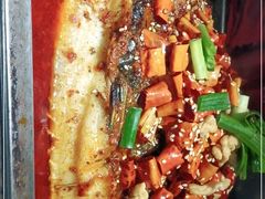 -探鱼·鲜青椒爽麻烤鱼(广州花都来又来店)