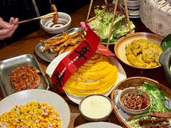 -拾光与烟火丨炭火串烧·自贡小活鲜(西村大院店)