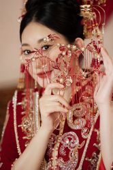 -桃子造型婚纱礼服(凤起广场店)
