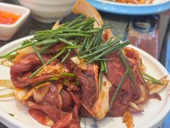 沙葱羊肉-揽月斋炙子烤肉·清真(安定门·五道营店)