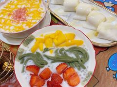 士多啤梨芒果绿茶拉面-甜心妈妈·榴莲星级糖水(北京路总店)