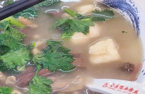 Sichuan Pepper Duck Blood Noodles