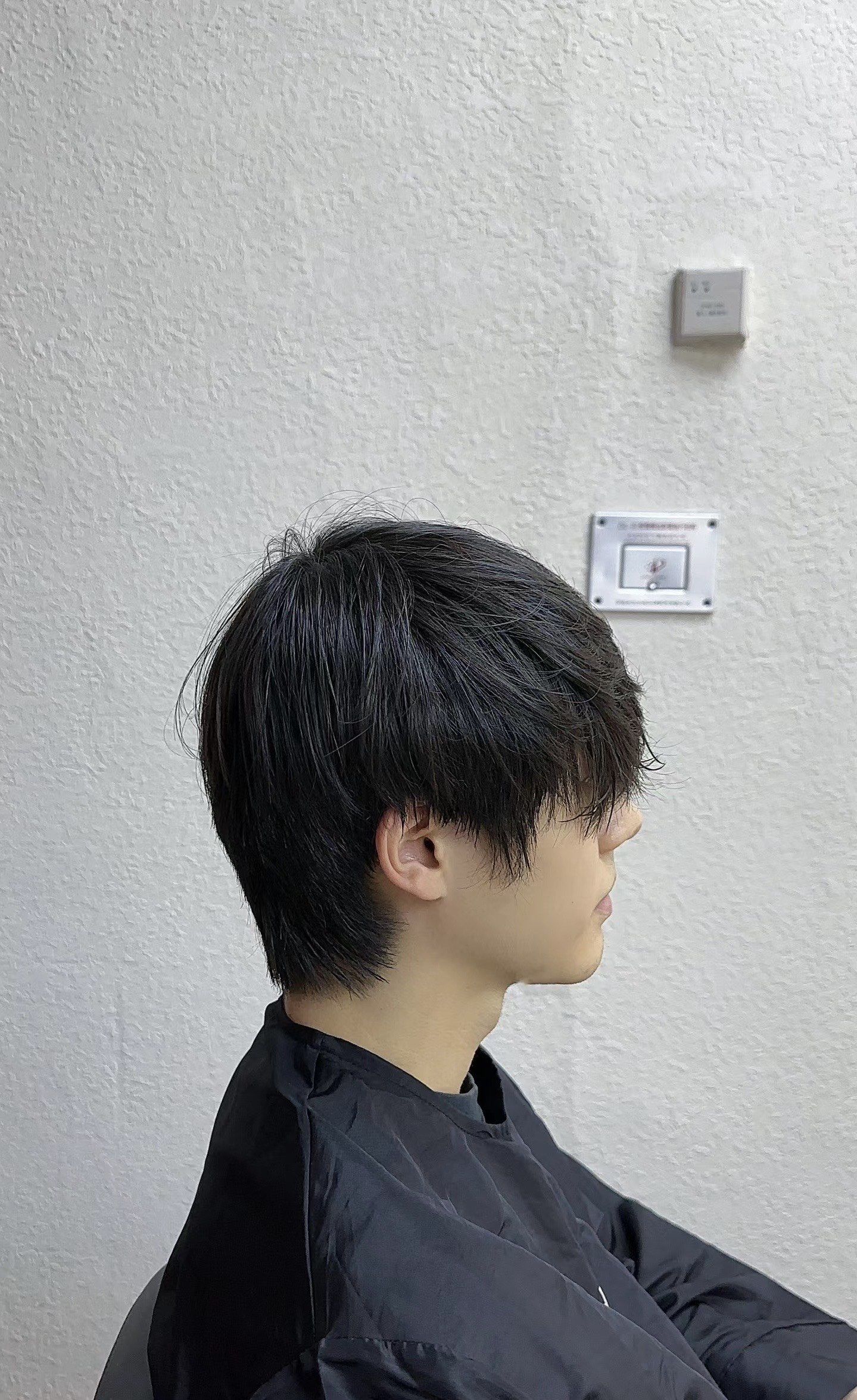 潮流男短发look
