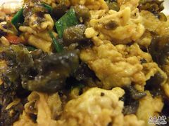 地皮菜炒鸡蛋-金百万烤鸭店(马甸店)