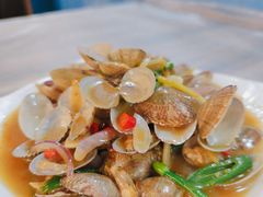 辣炒花甲-东极岛海鲜