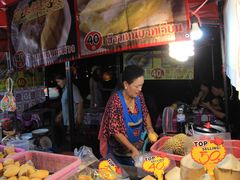 -芒果糯米饭摊子