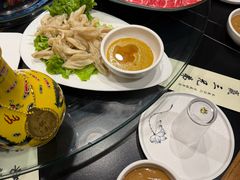 白灼芥末鸭掌-常赢三兄弟·清真涮肉·清真炒菜(朝阳新城店)