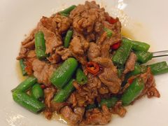杭椒爆炒牛肉-新白鹿餐厅(龙游路总店·杭帮菜名店)