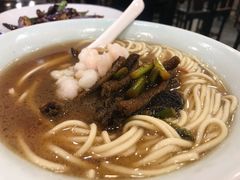 虾爆鳝面-奎元馆.百年奎元.非遗传承(西湖边的解放路店)