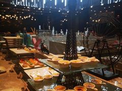 自助取餐区-上海虹桥宾馆味翠餐厅