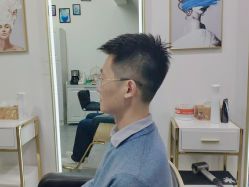 -ONE·男士国潮·美式渐变·理发馆·BARBER SHOP