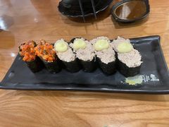 吞拿鱼沙拉军舰-吉兆火炙寿司(方大城店)