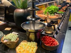 自助取餐区-梨花自助烤肉(天河城店)