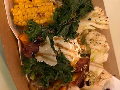 烤时令蔬菜配低温蛋-Cooking Man(中懋天地店)