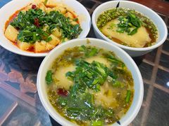 酸汤烩搅团-李记搅团•非遗陕菜(三桥店)