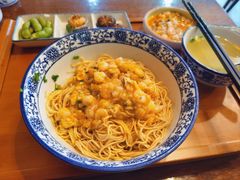 虾仁蟹粉面-孙盛兴奥灶面馆·蟹黄面·三虾面(山塘街总店)