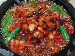 石锅杭椒牛蛙-桂满陇-西湖船宴(西单大悦城店)